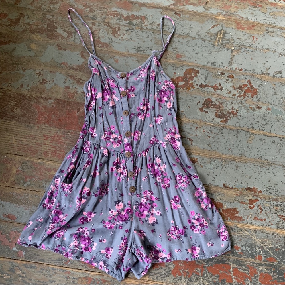 Flowery Romper.